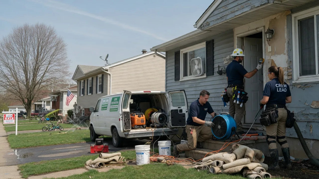 Flood Cleanup in Courtland, VA near me