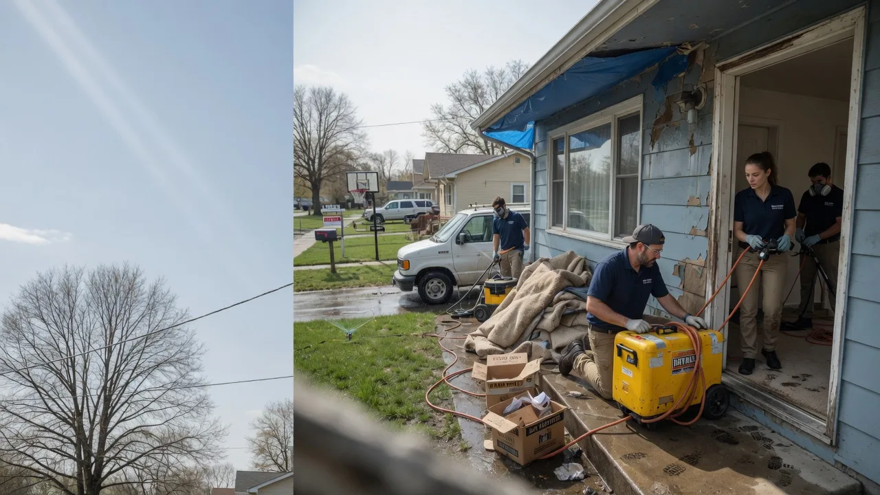 Basement Flood Cleanup in Courtland, VA near me